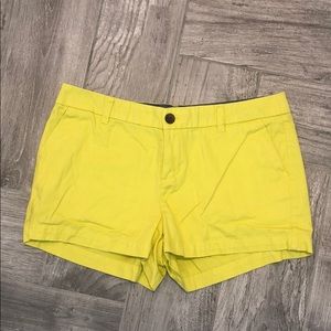 Merona yellow shorts